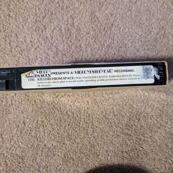 Killers from Space 1954 VHS Tape Movie - Picture 3 of 3